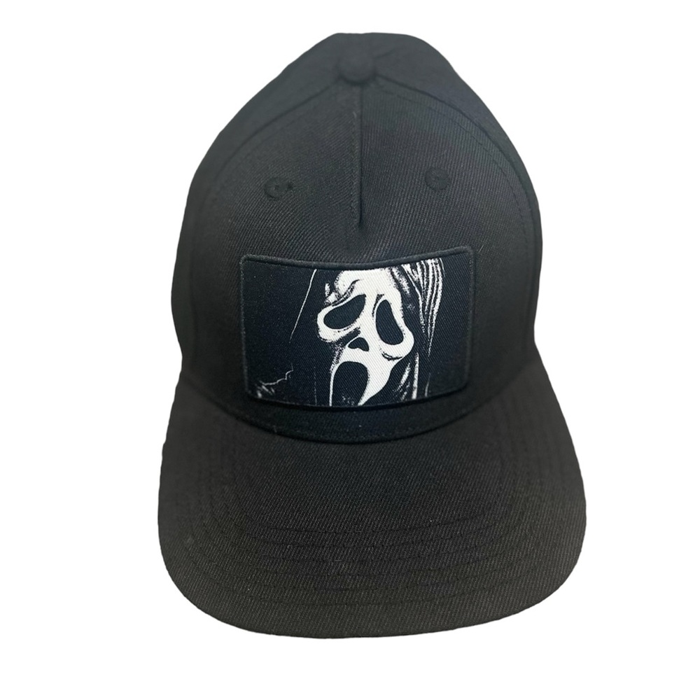 SCREAM Ghost Face The Icon Of Halloween Snapback Hat Cap One Size Fits Most
